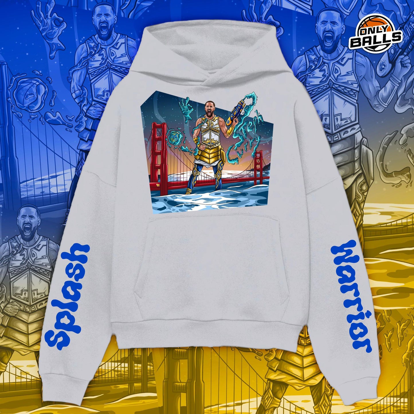 Hoodie Splash Warrior 💦