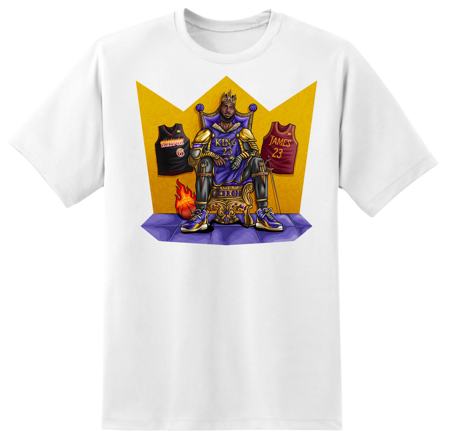 T-shirt King James 👑