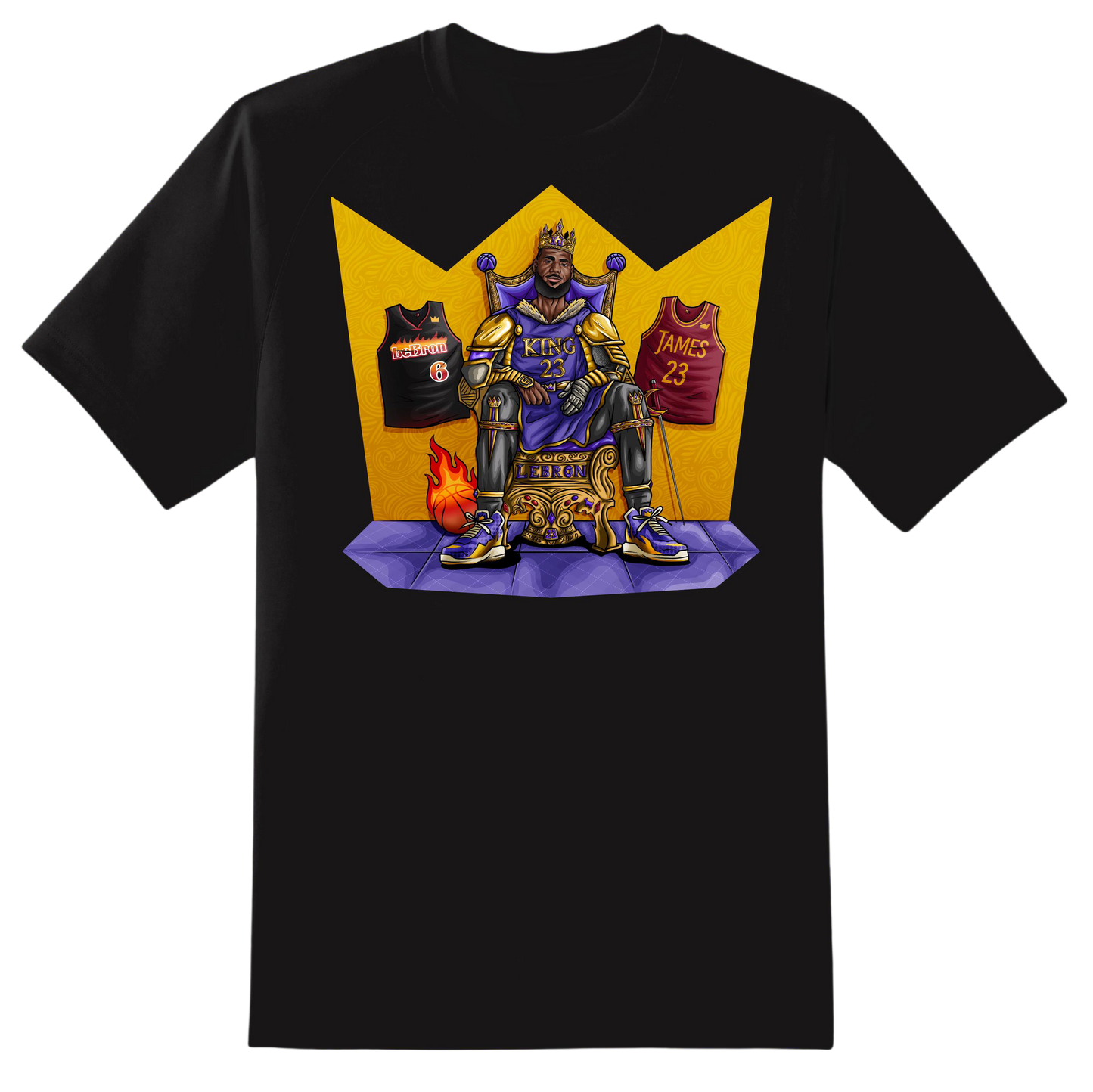 T-shirt King James 👑